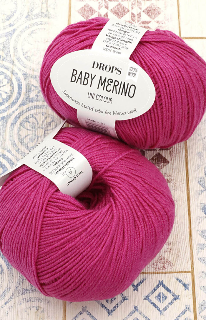DROPS Baby Merino (08) fuksja