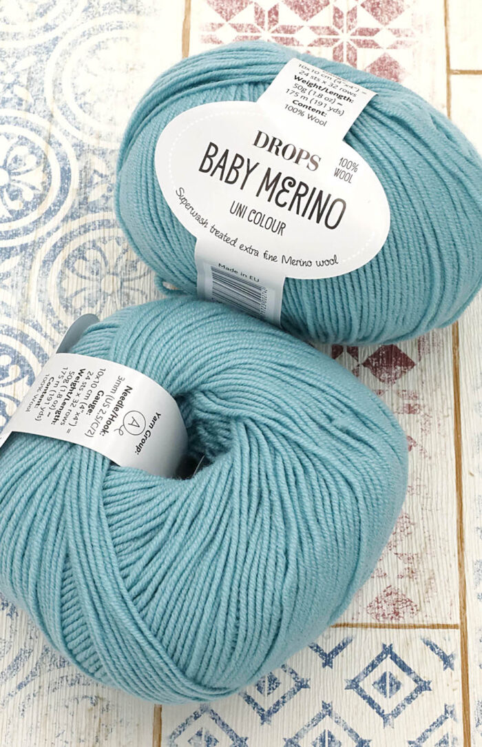 DROPS Baby Merino (10) turkusowy jasny