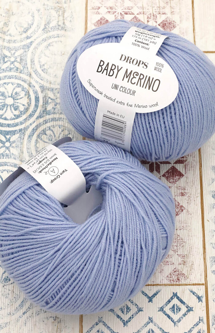 DROPS Baby Merino (24) jasnobłękitny