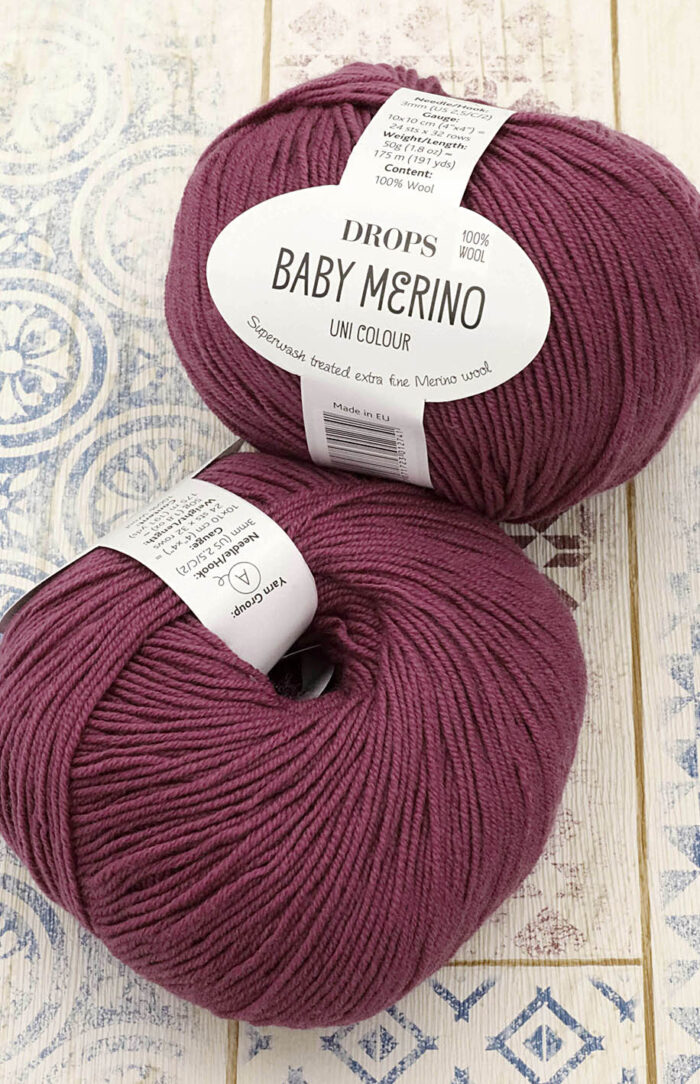 DROPS Baby Merino (41) śliwka