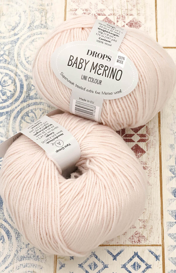 DROPS Baby Merino (44) pudrowy