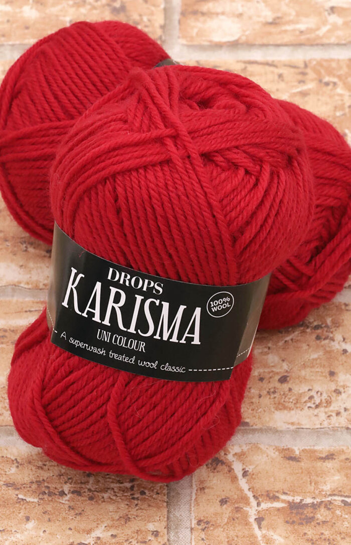 DROPS Karisma (18) czerwony