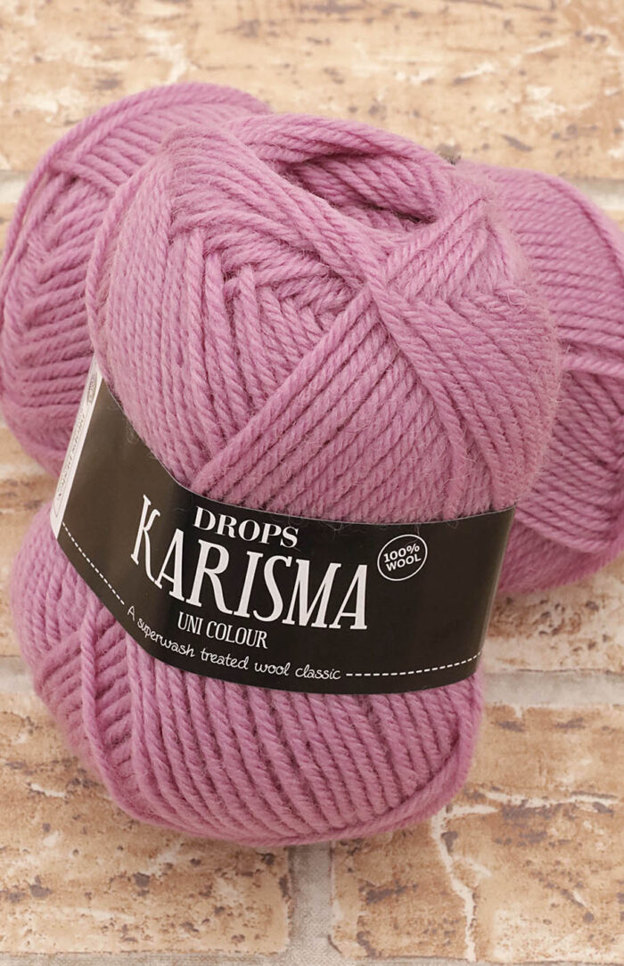 DROPS Karisma (33) średni róż