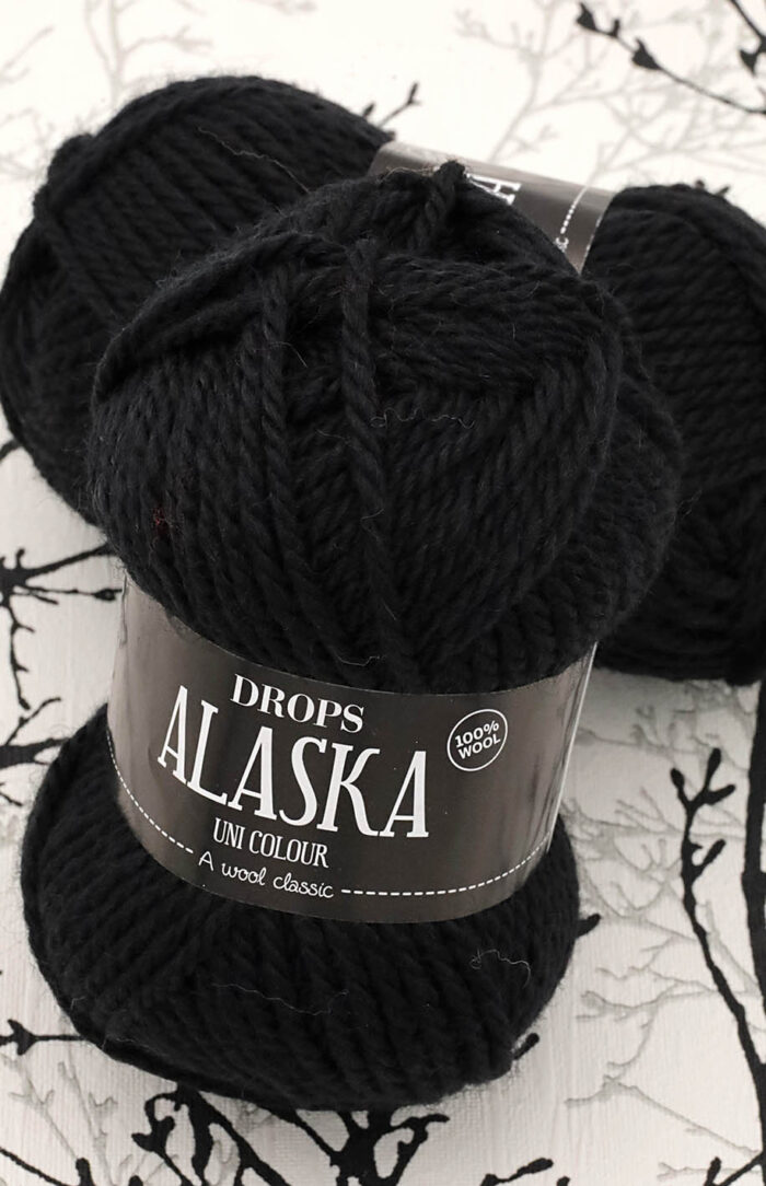 DROPS Alaska (06) czarny