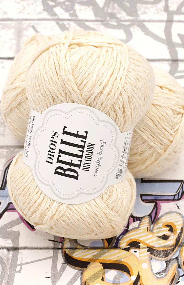 DROPS Belle (02) ecru