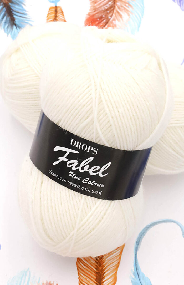 DROPS Fabel (100) ecru