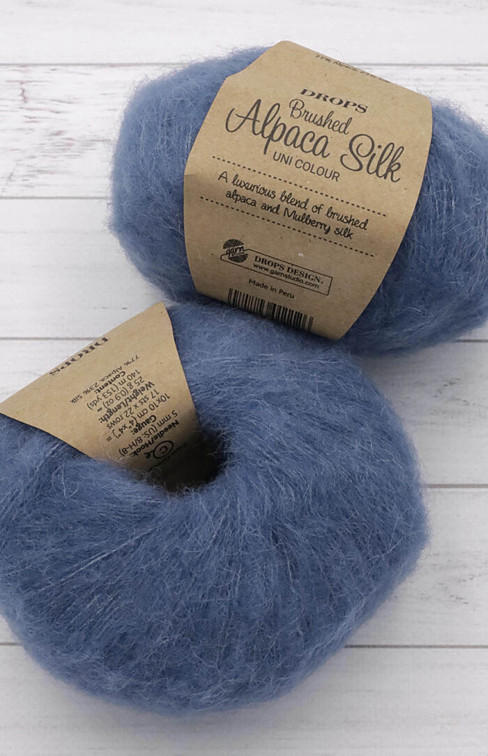 DROPS Brushed Alpaca Silk (13) dżins