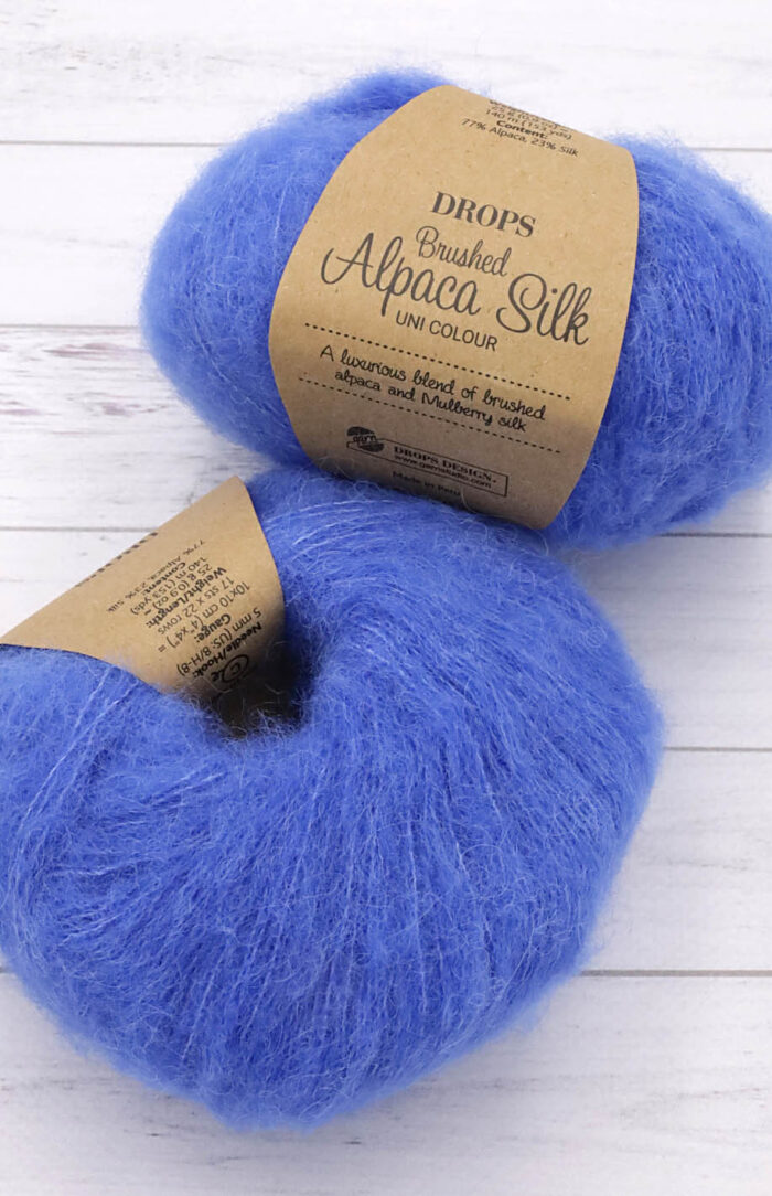 DROPS Brushed Alpaca Silk (26) kobalt