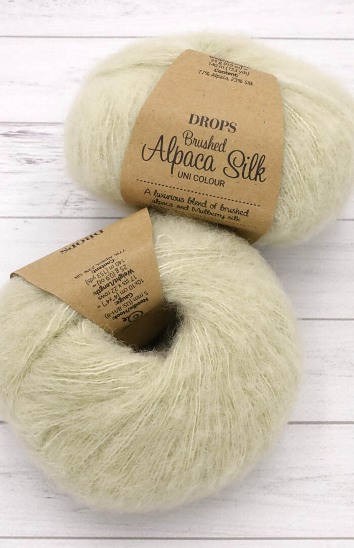 DROPS Brushed Alpaca Silk (27) rosa lasów deszczowych