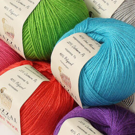 GAZZAL Baby Wool (831) różowy - obrazek 2
