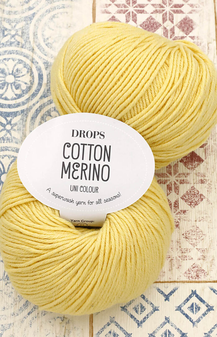 DROPS Cotton Merino (17) wanilia