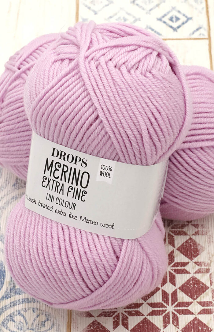 DROPS Merino Extra Fine (16) jasny róż