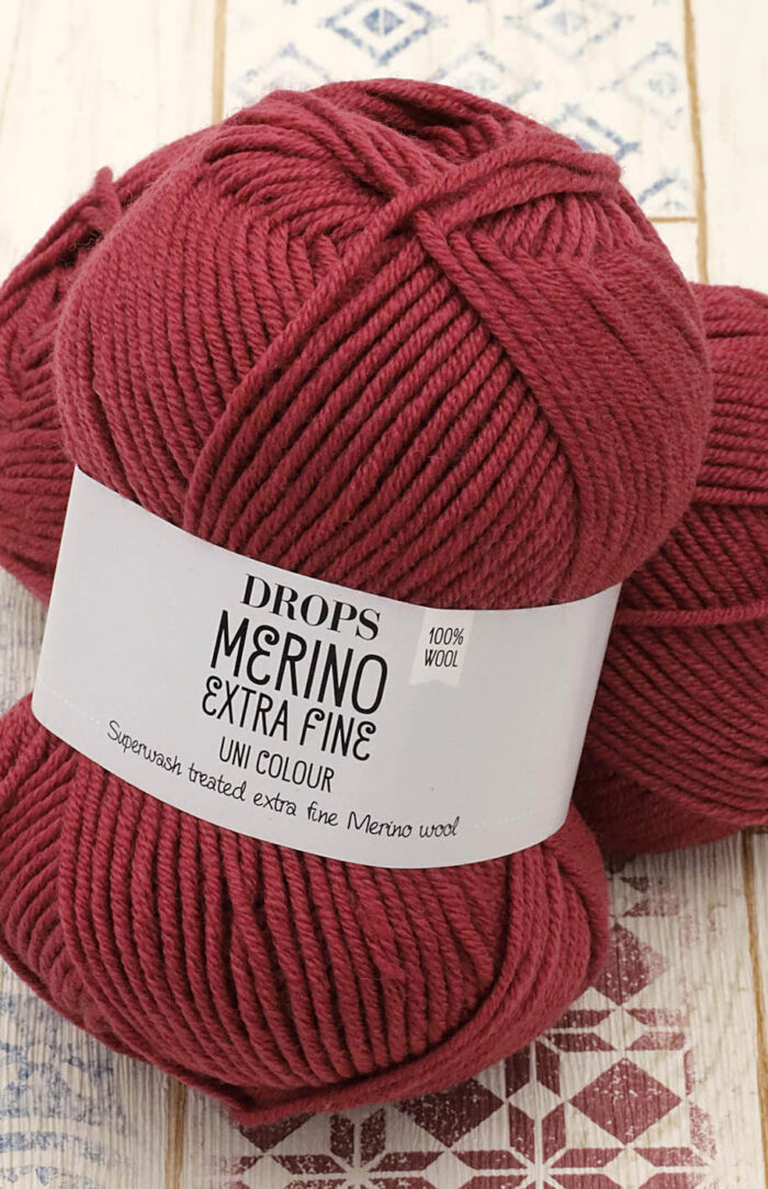 DROPS Merino Extra Fine (32) stary róż
