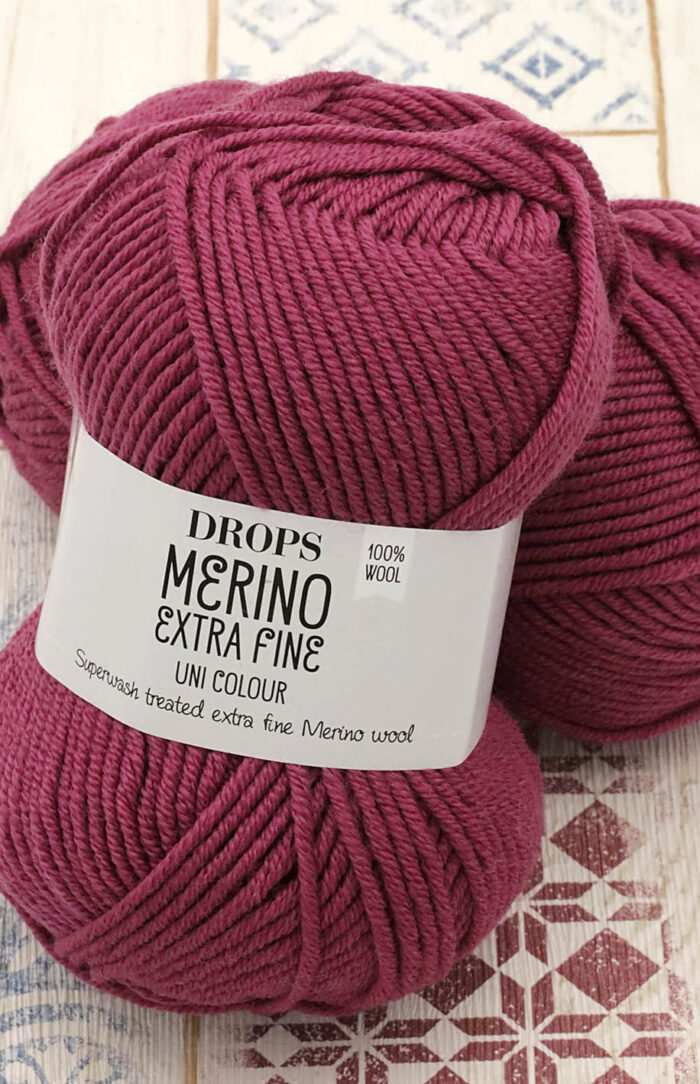DROPS Merino Extra Fine (34) wrzos