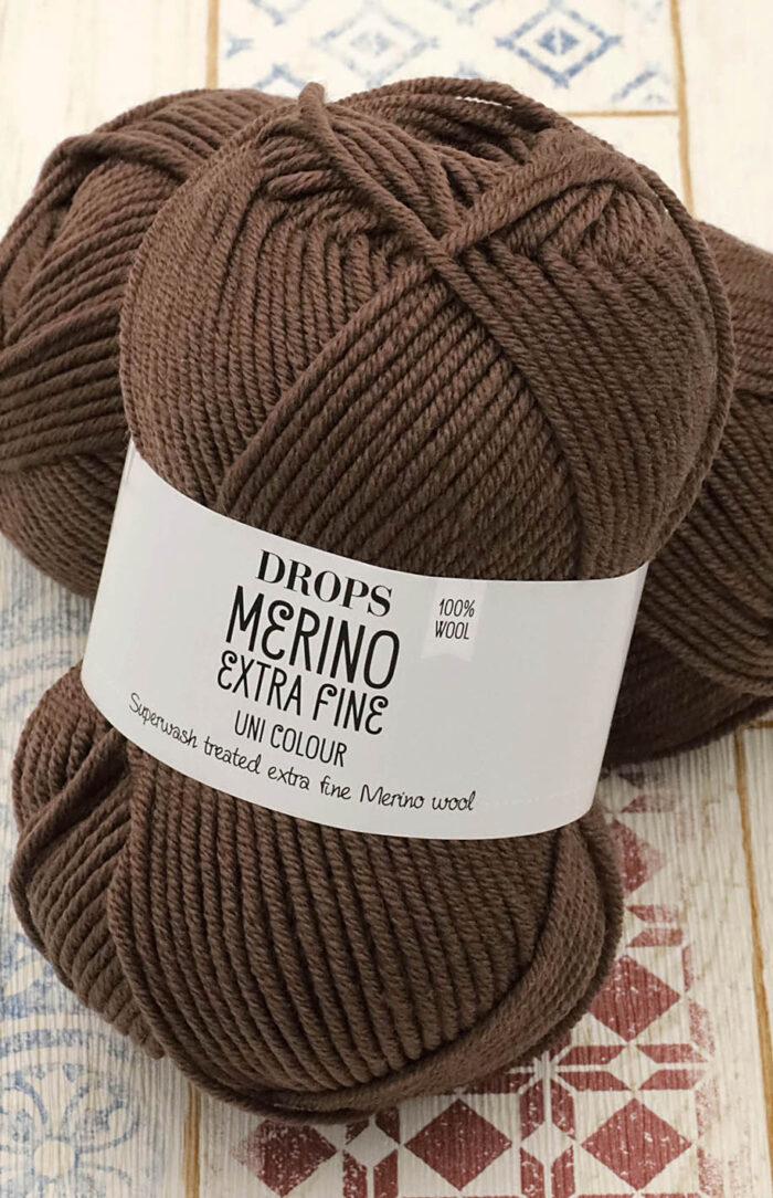 DROPS Merino Extra Fine (49) czekolada