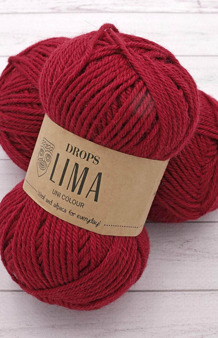 DROPS Lima (3609) czerwony