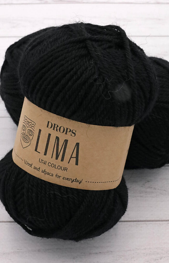 DROPS Lima (8903) czarny