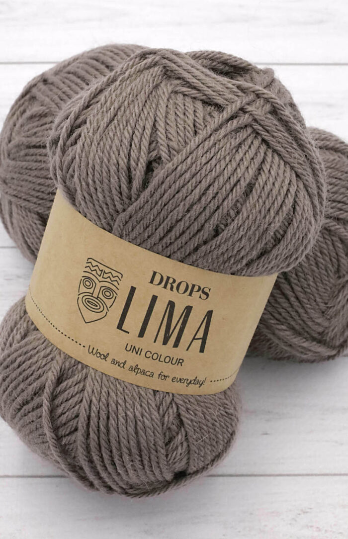 DROPS Lima (5310) szarobrązowy