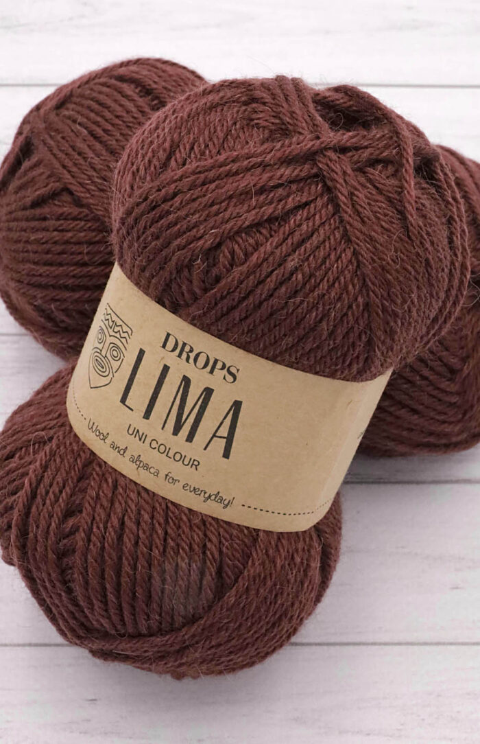 DROPS Lima (9023) bordowy