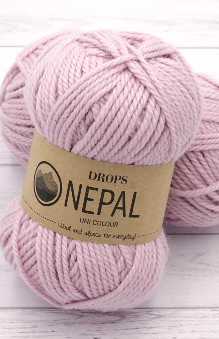 DROPS Nepal (3112) pudrowy róż
