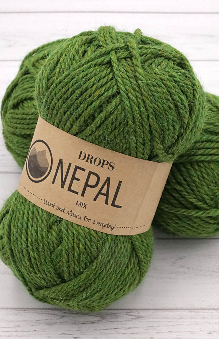 DROPS Nepal (7238) mix oliwka