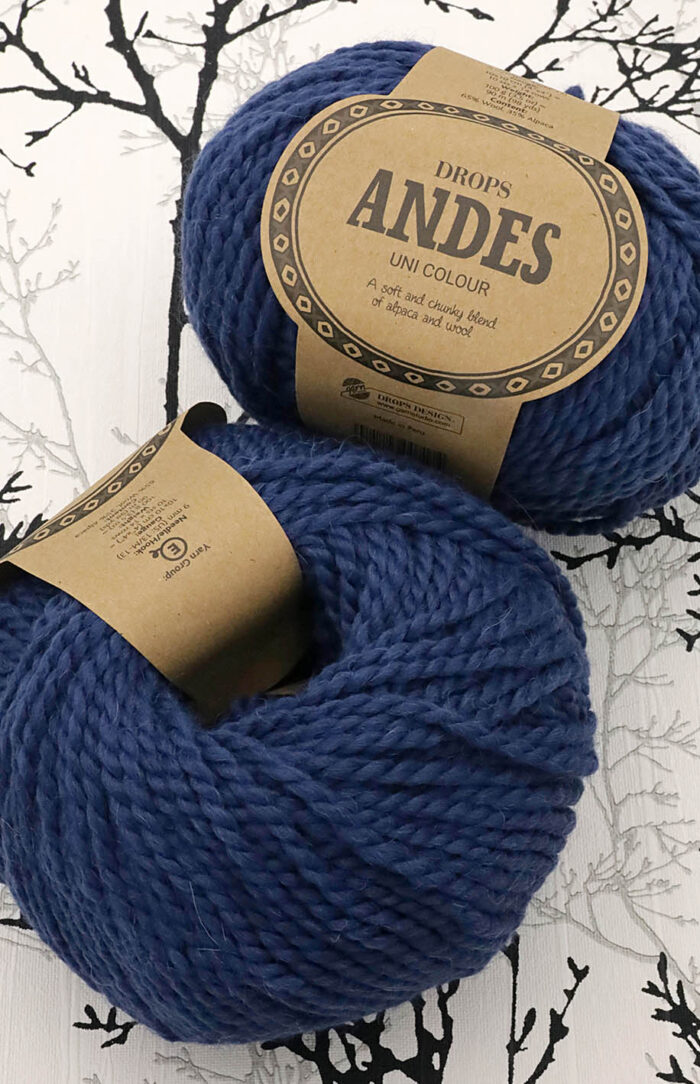 DROPS Andes (6928) niebieski
