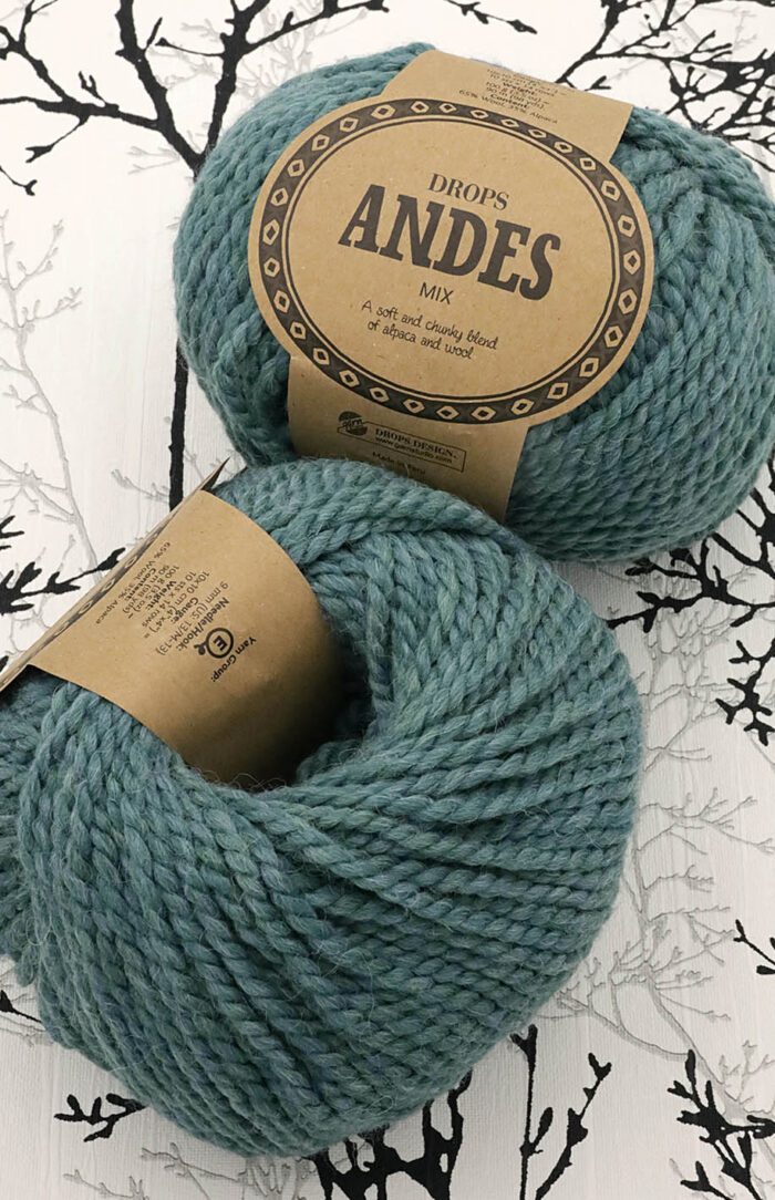 DROPS Andes (7130) mix zieleń oceanu
