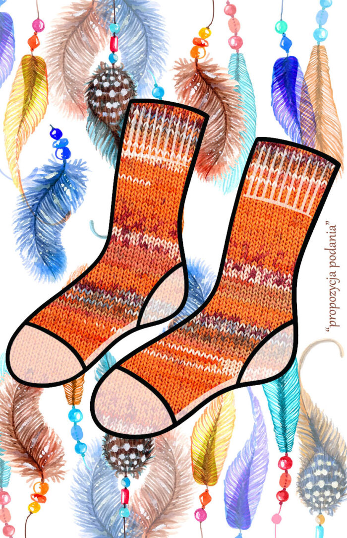 DROPS Fabel Print (153) texmex - obrazek 2