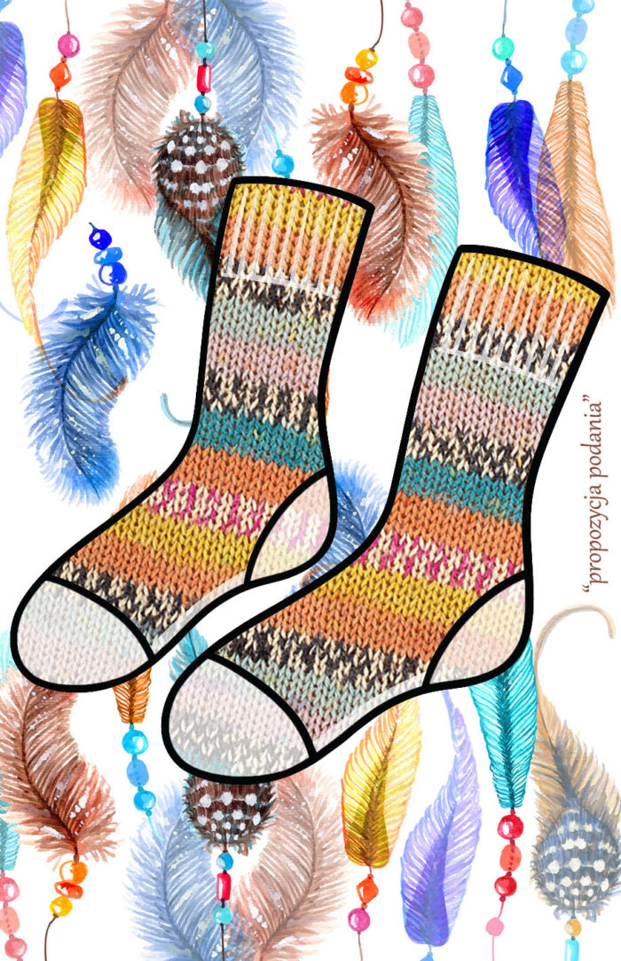 DROPS Fabel Print (923) country fair - obrazek 2