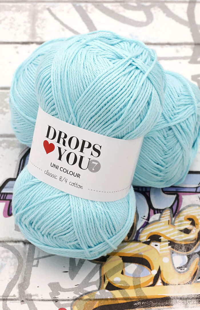 DROPS Loves You 7 (19) jasny turkusowy
