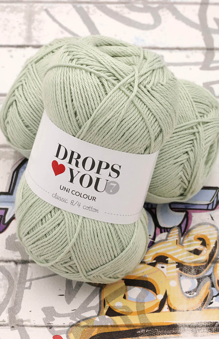 DROPS Loves You 7 (53) lody pistacjowe