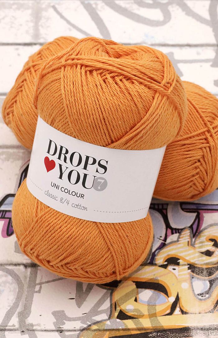 DROPS Loves You 7 (56) pomarańczowy