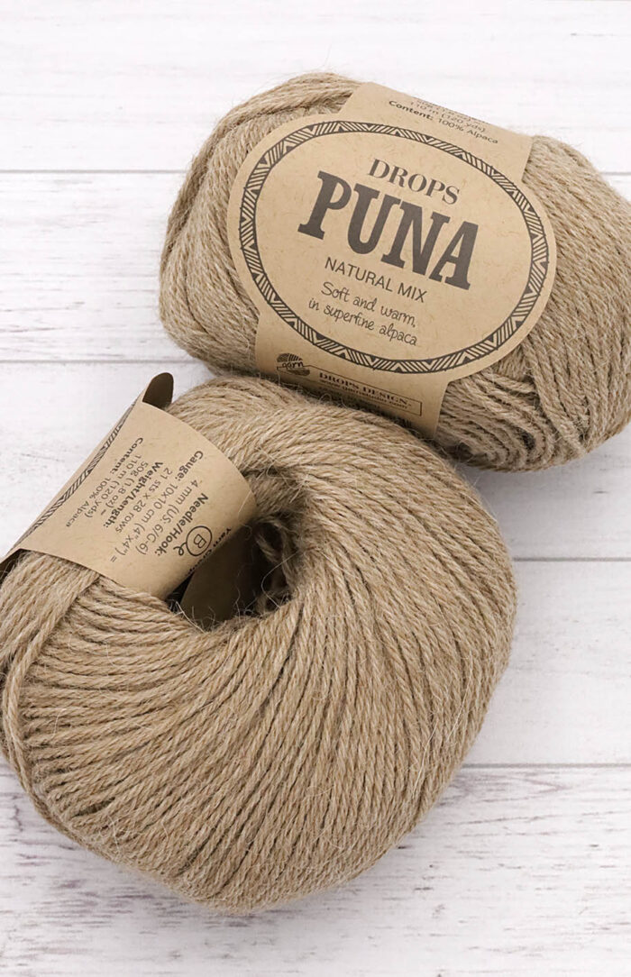 DROPS Puna Natural (17) mix nugat