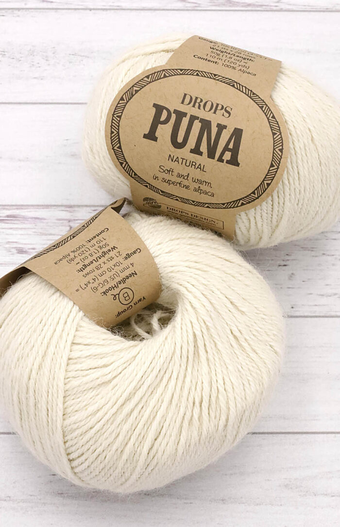 DROPS Puna Natural (01) ecru