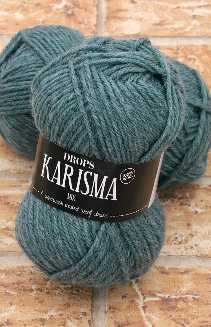 DROPS Karisma (50) mix morska zieleń