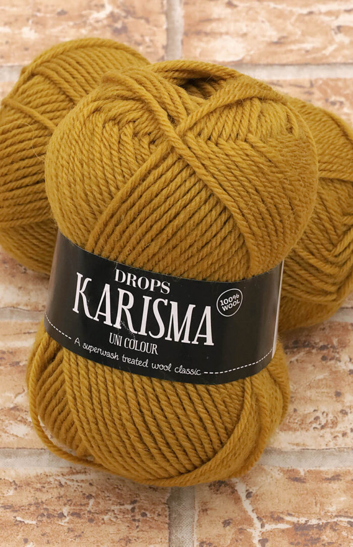 DROPS Karisma (52) ciemna musztarda