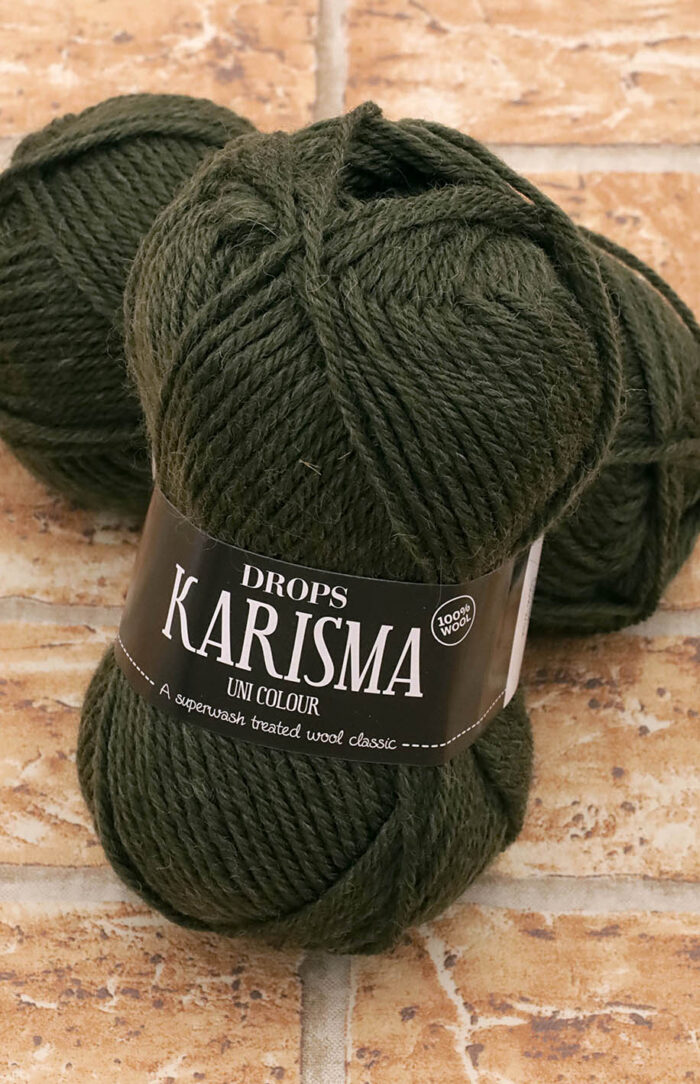DROPS Karisma (57) ciemna oliwka