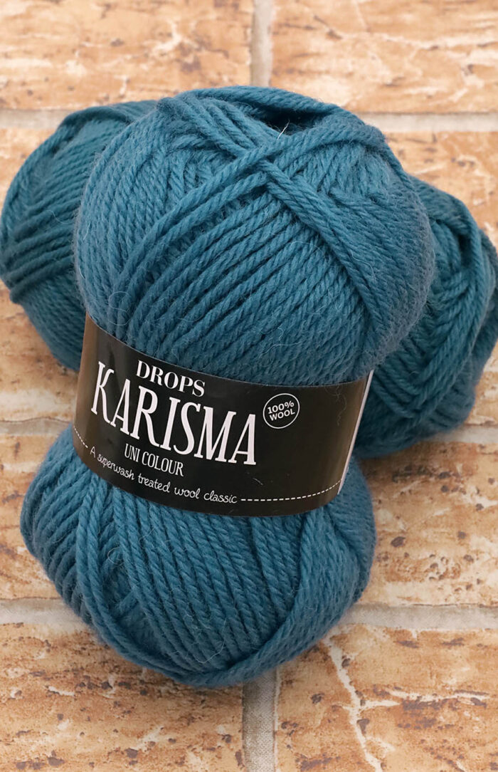 DROPS Karisma (60) turkusowy ciemny