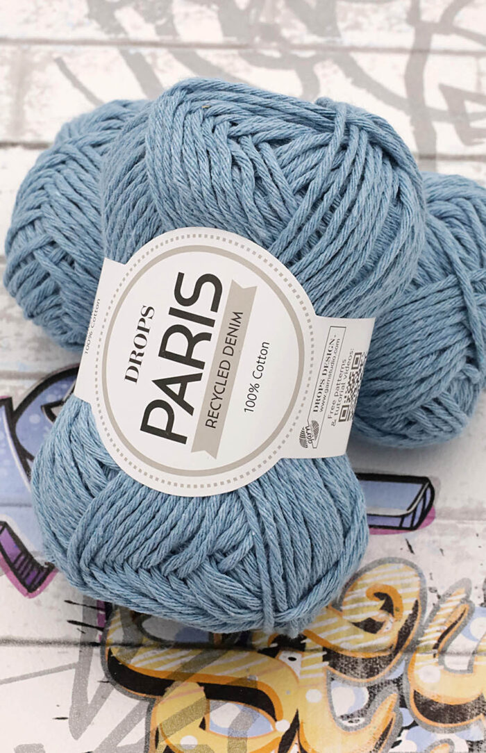 DROPS Paris Recycled Denim (101) jasnoniebieski