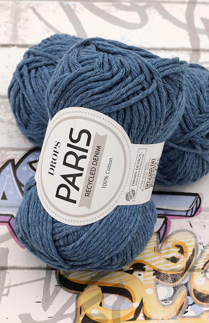 DROPS Paris Recycled Denim (102) spray blue