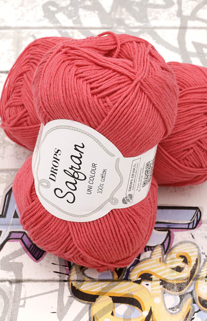 DROPS Safran (13) malinowy