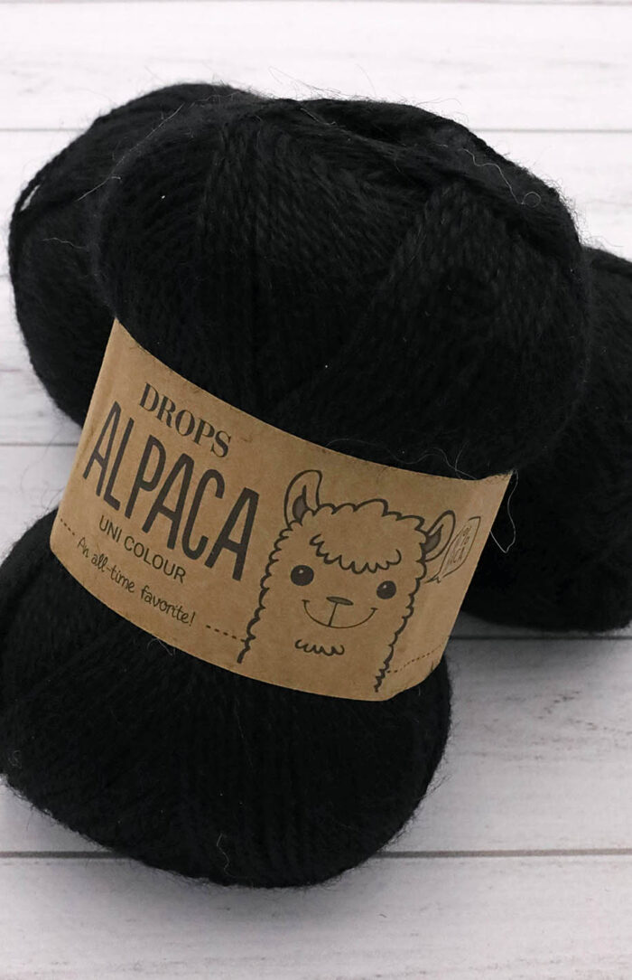 DROPS Alpaca (8903) czarny