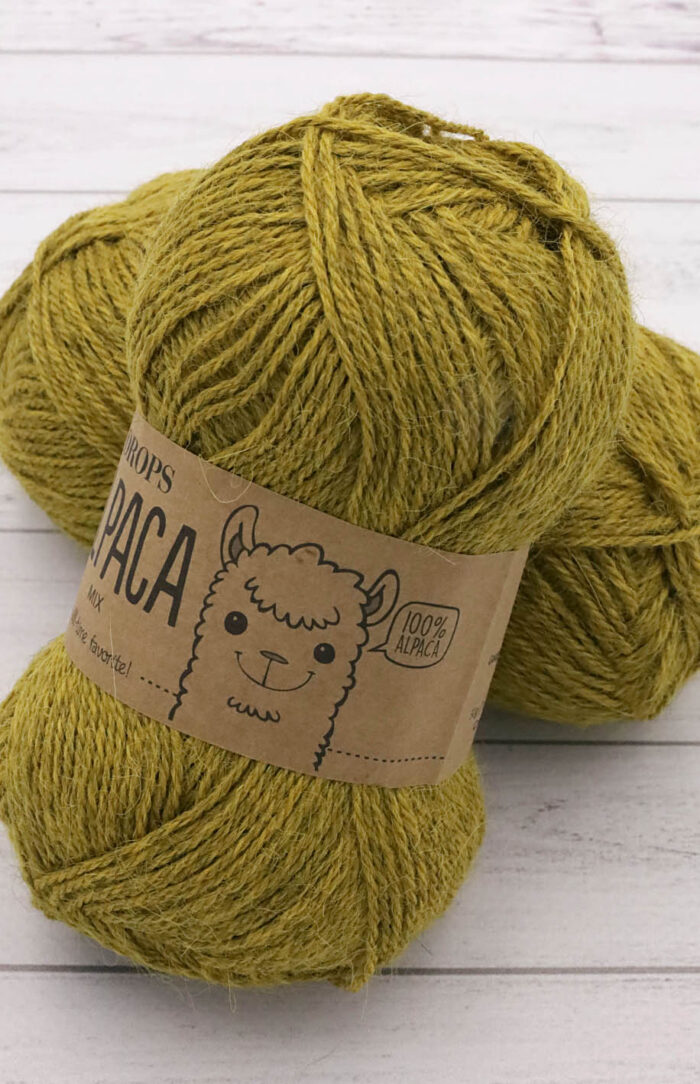 DROPS Alpaca (9029) mix łan pszenicy