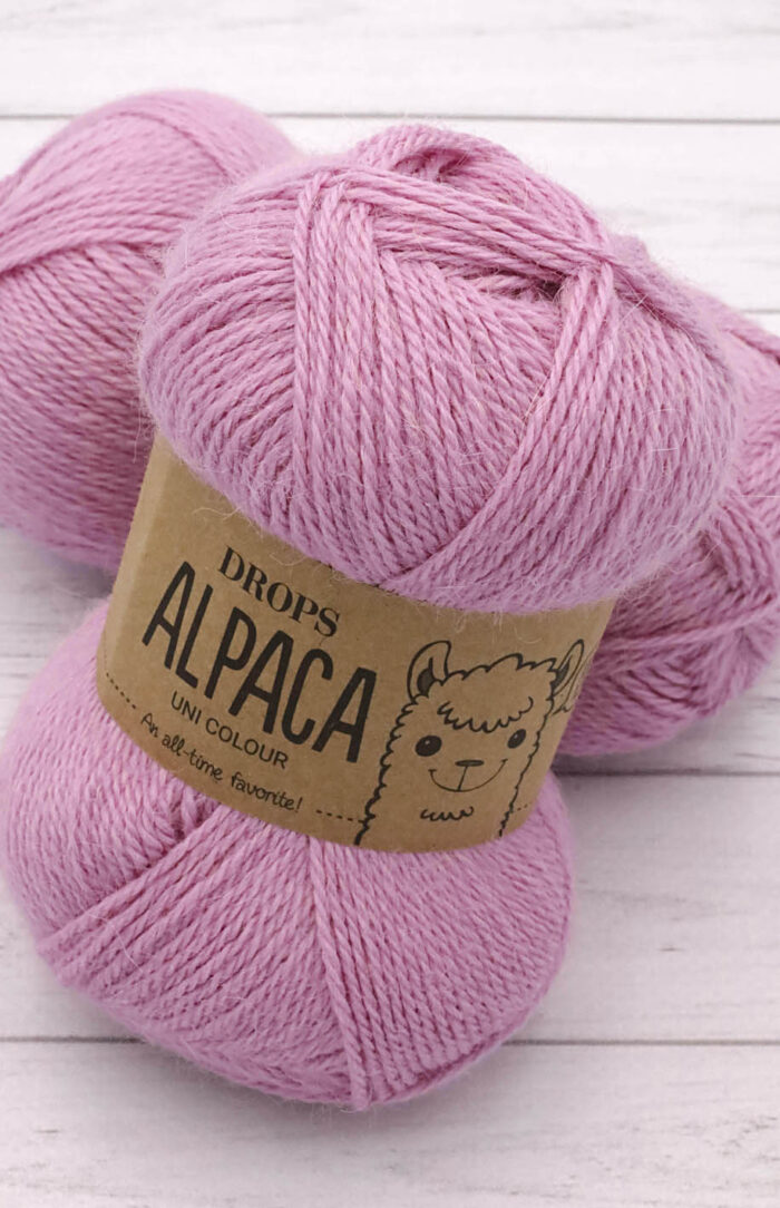 DROPS Alpaca (3720) dzika róża