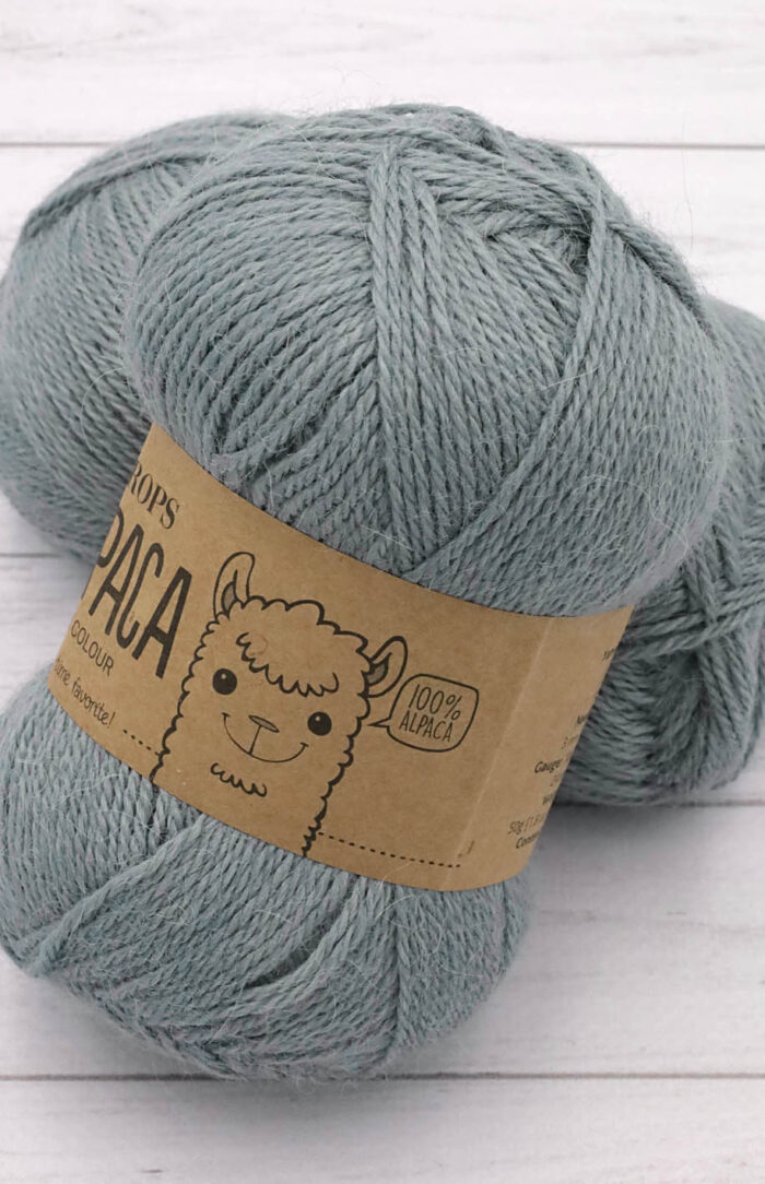 DROPS Alpaca (7139) niebieski mineralny