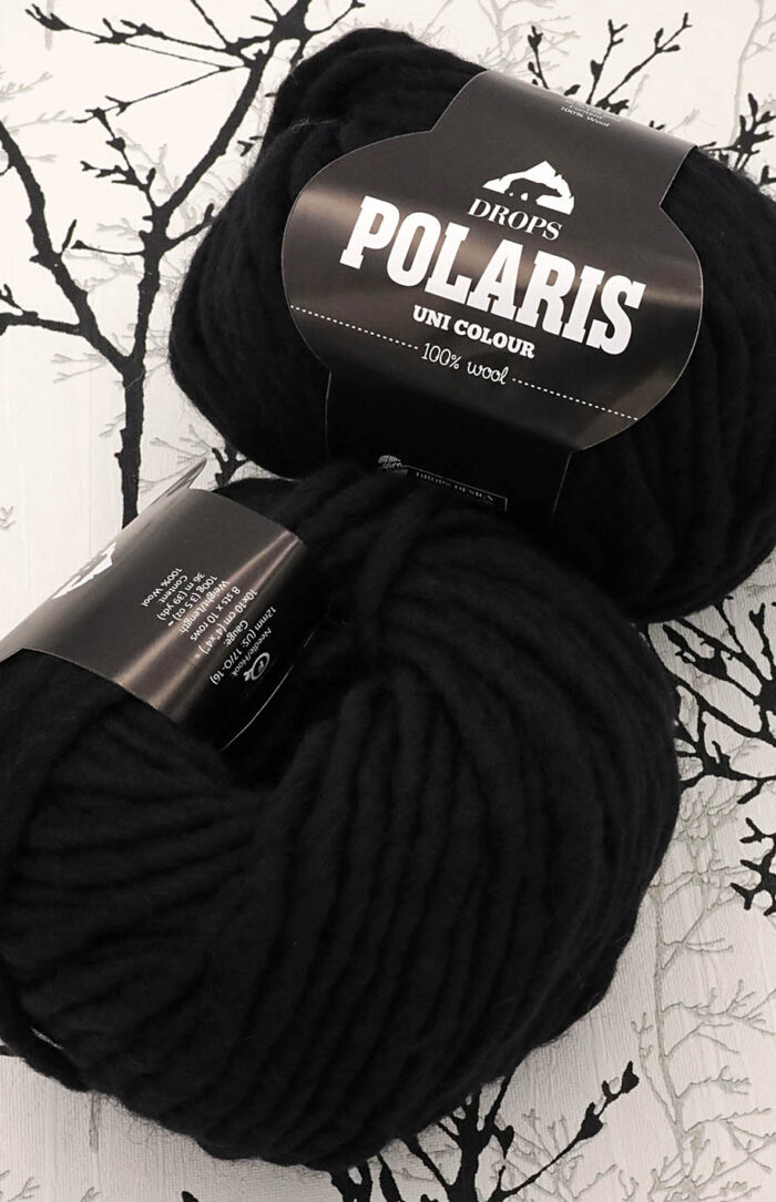 DROPS Polaris (02) czarny