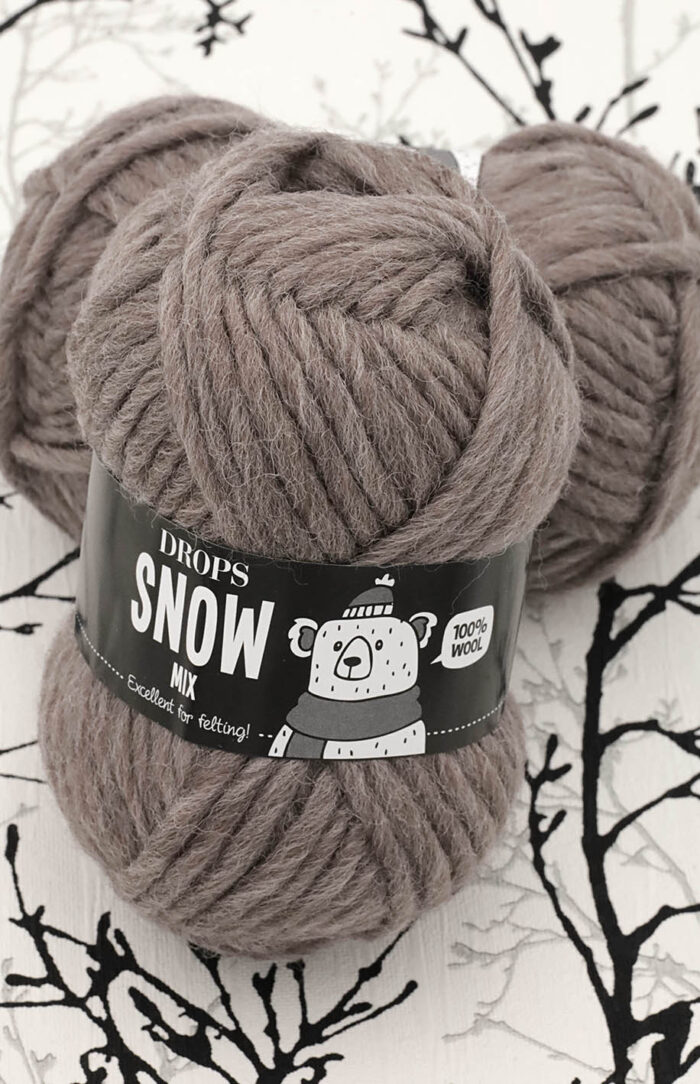 DROPS Snow (48) mix nugat