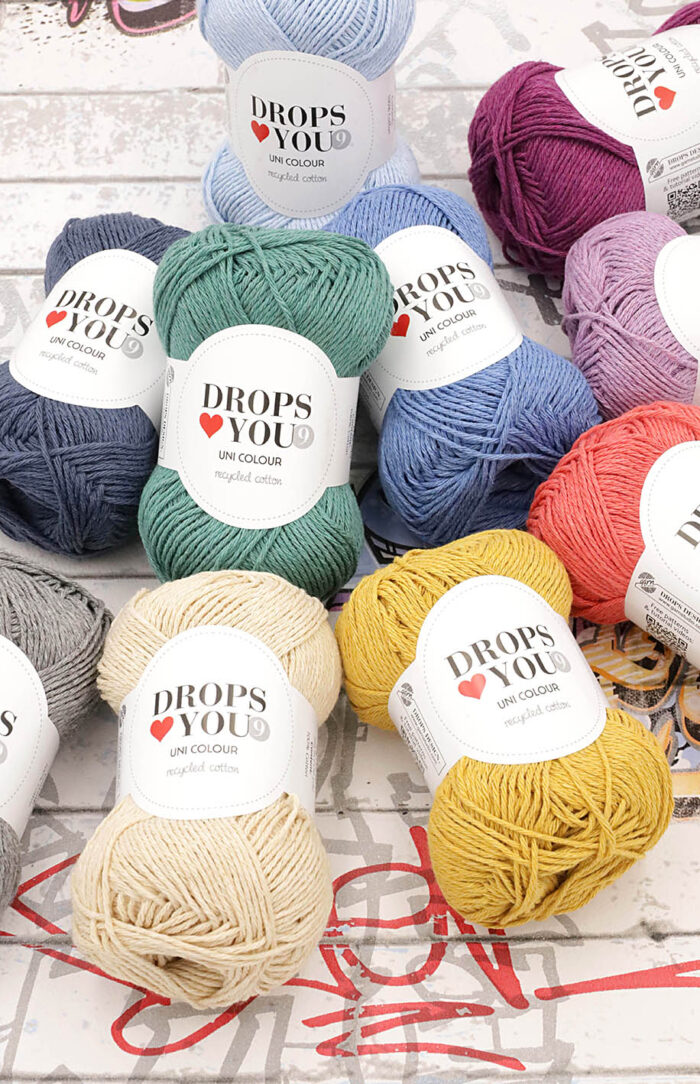 DROPS Loves You 9 (103) szary - obrazek 2