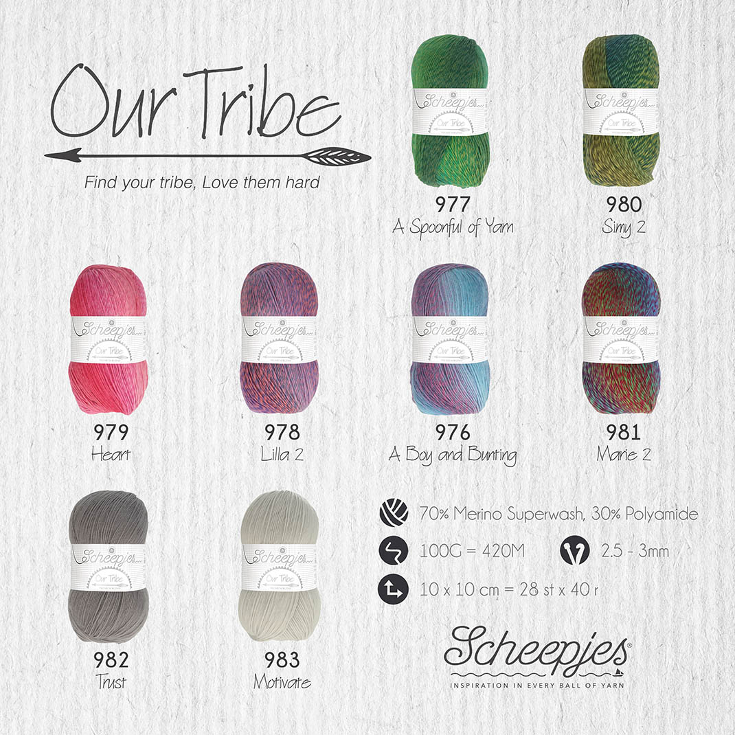 Nieuwe kleuren Our Tribe