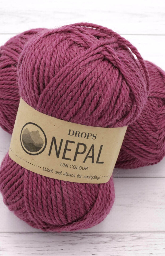 DROPS Nepal (8910) malina